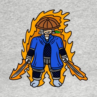 Cool cartoon samurai T-Shirt